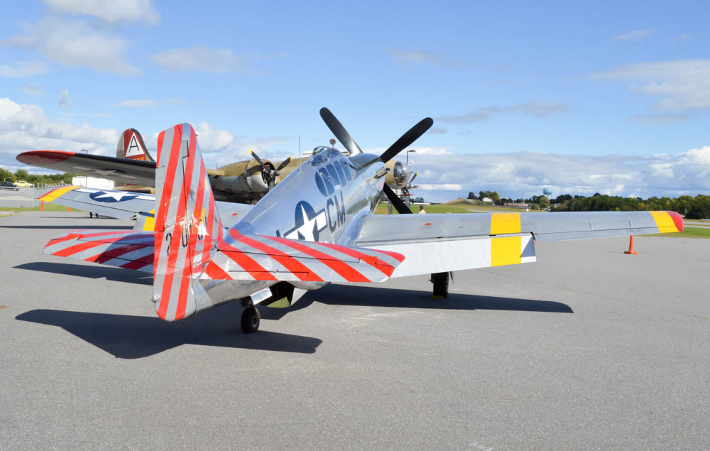 With B-17 in background